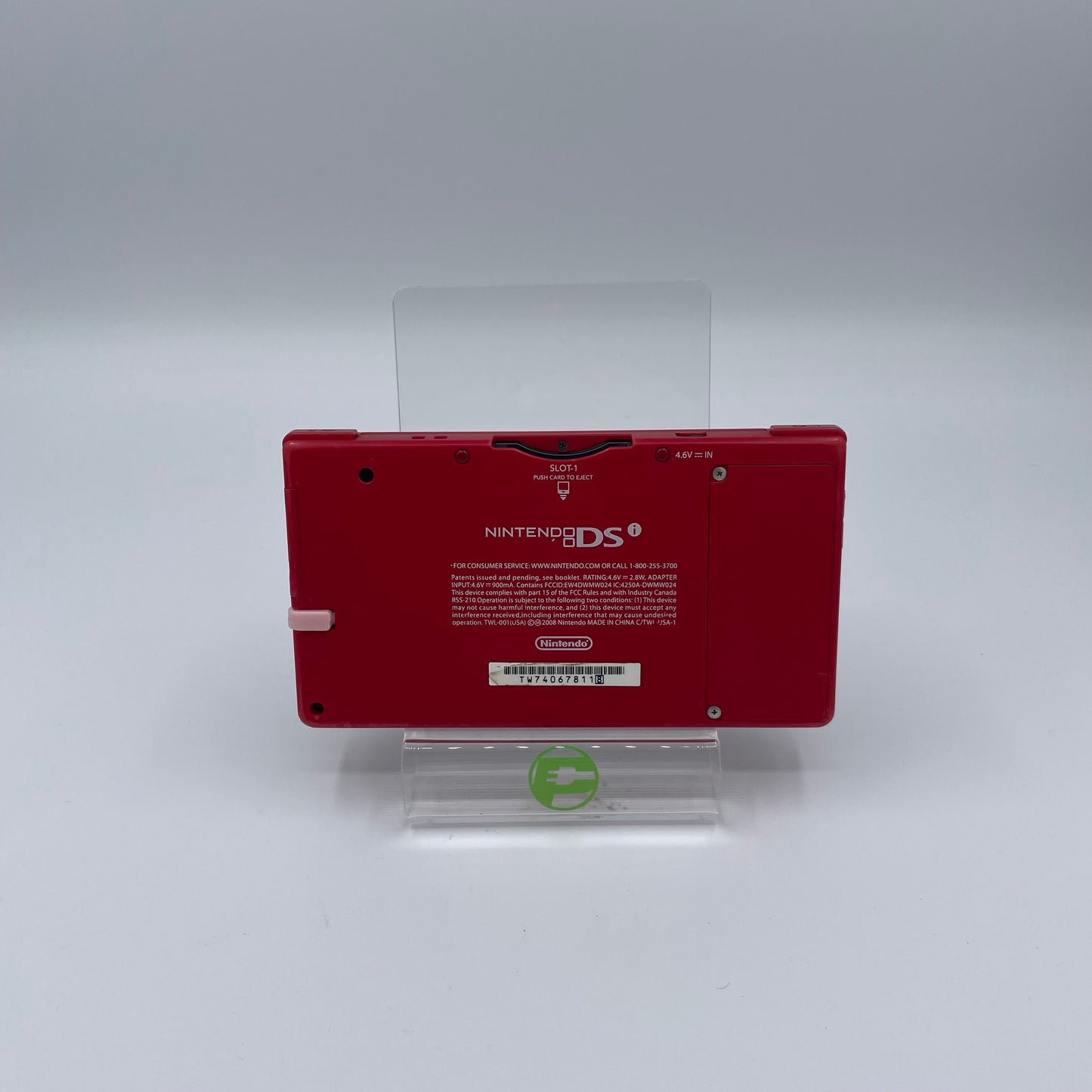Nintendo DSi Handheld Game Console TWL-001 Red