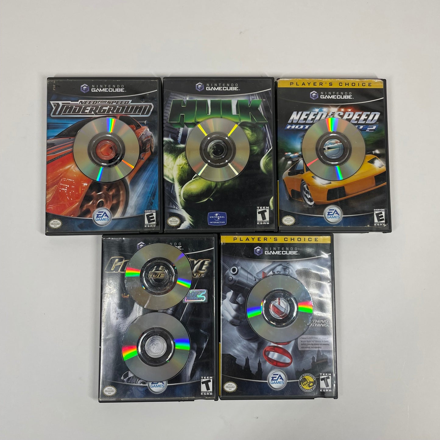 Lot of 5 Nintendo GameCube Games