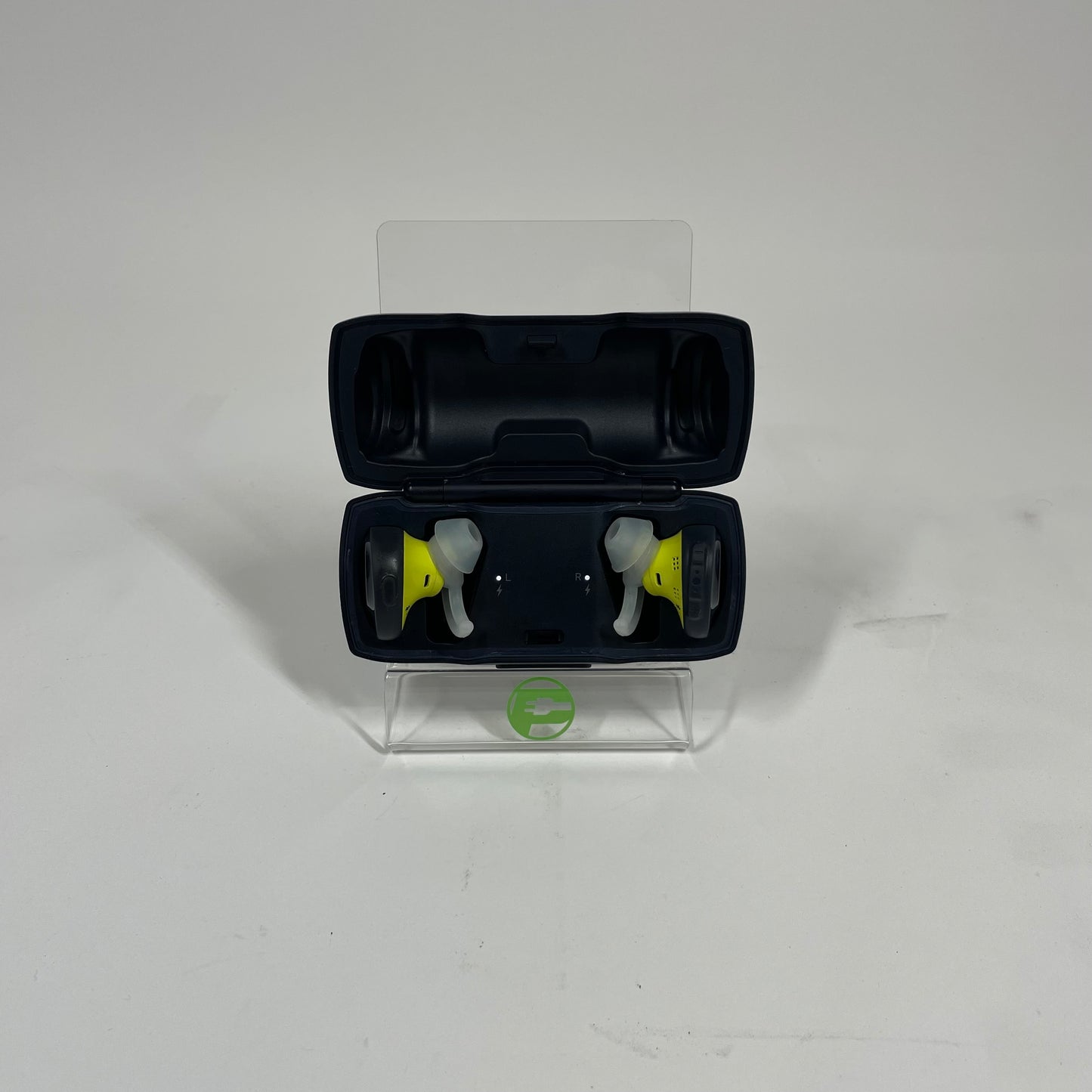 Bose SOUNDSPORT FREE WIRELESS Headphones Earbuds Midnight Blue Citron