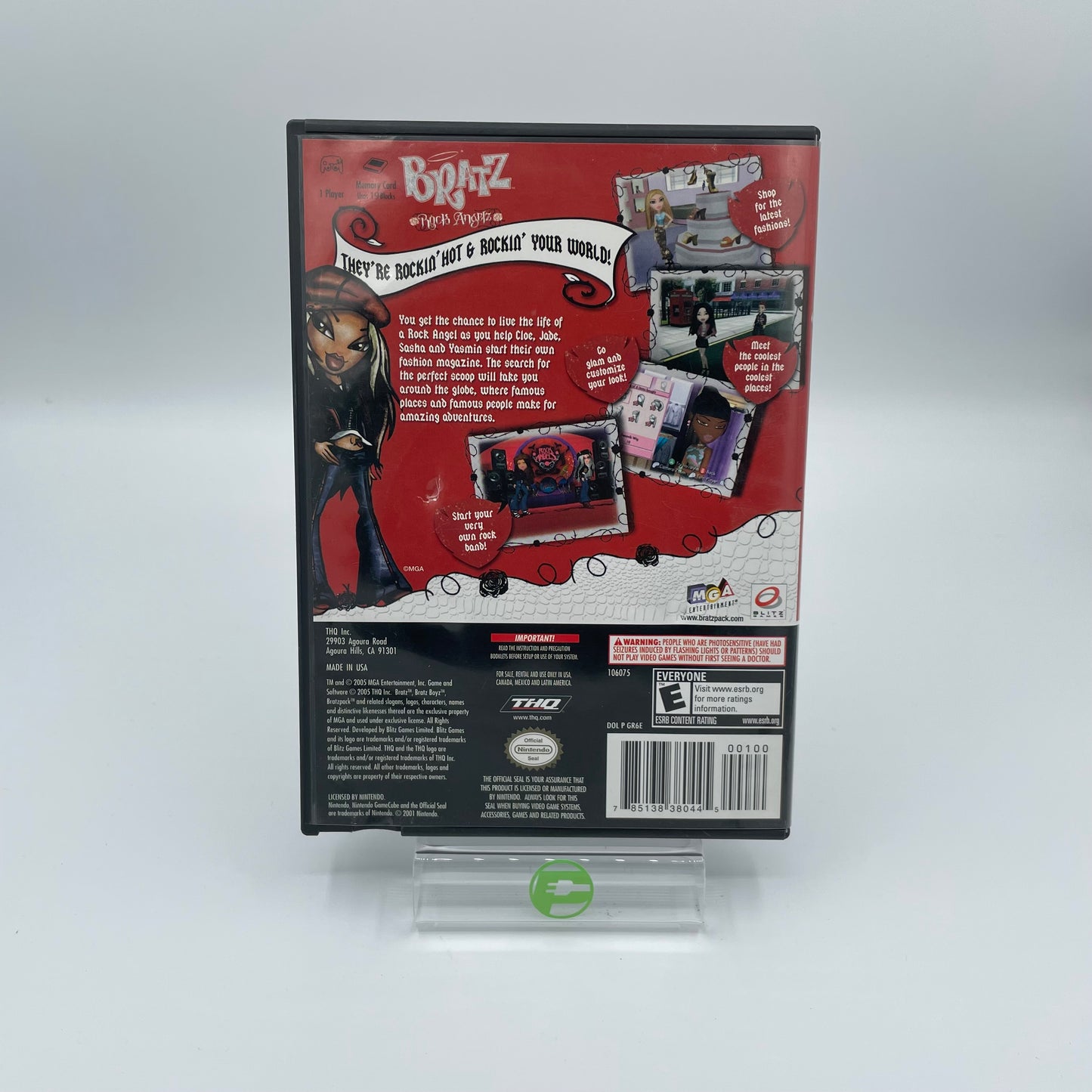 Bratz Rock Angelz (Nintendo GameCube, 2005)