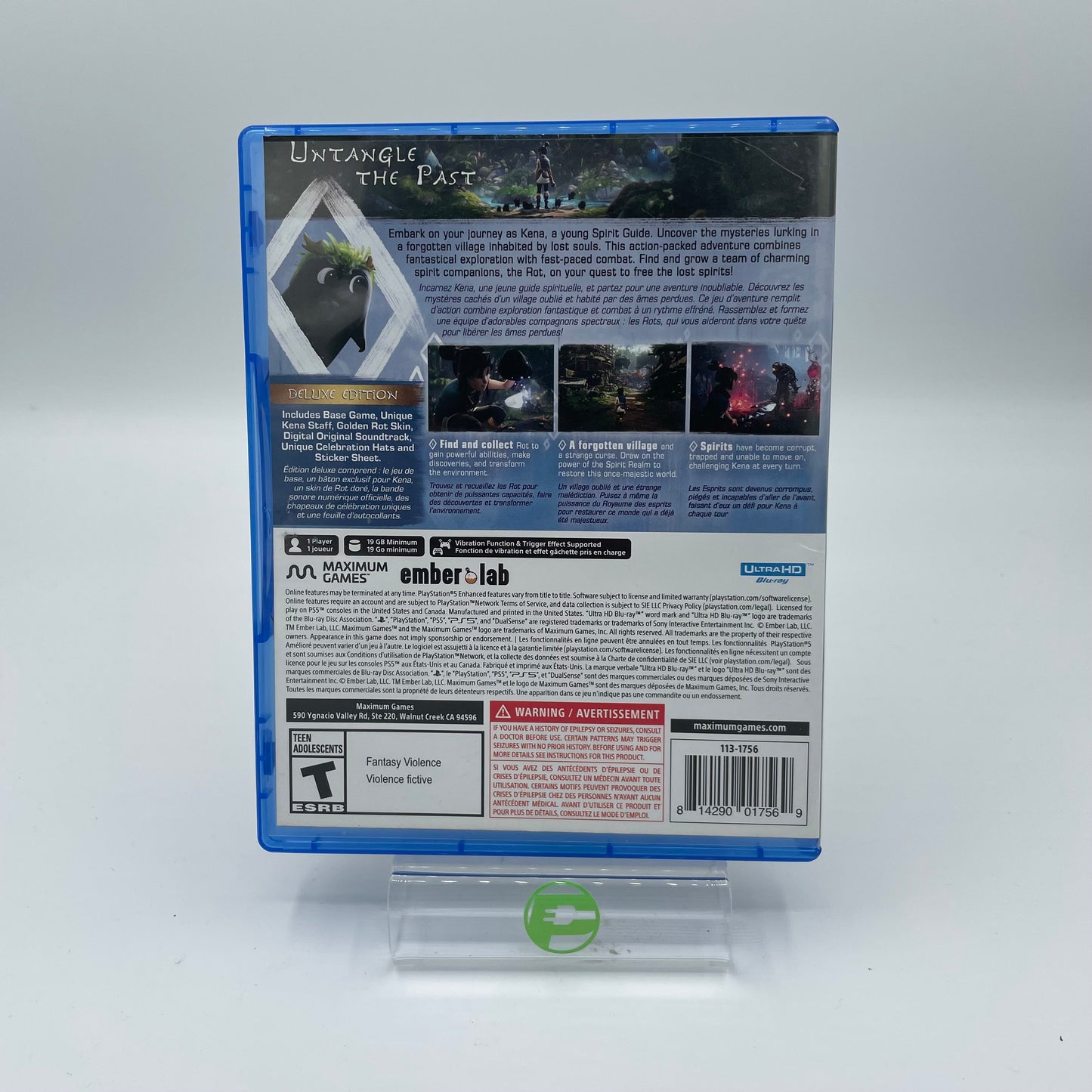 Kena: Bridge of Spirits: Deluxe Edition (Sony PlayStation 5 PS5, 2021)