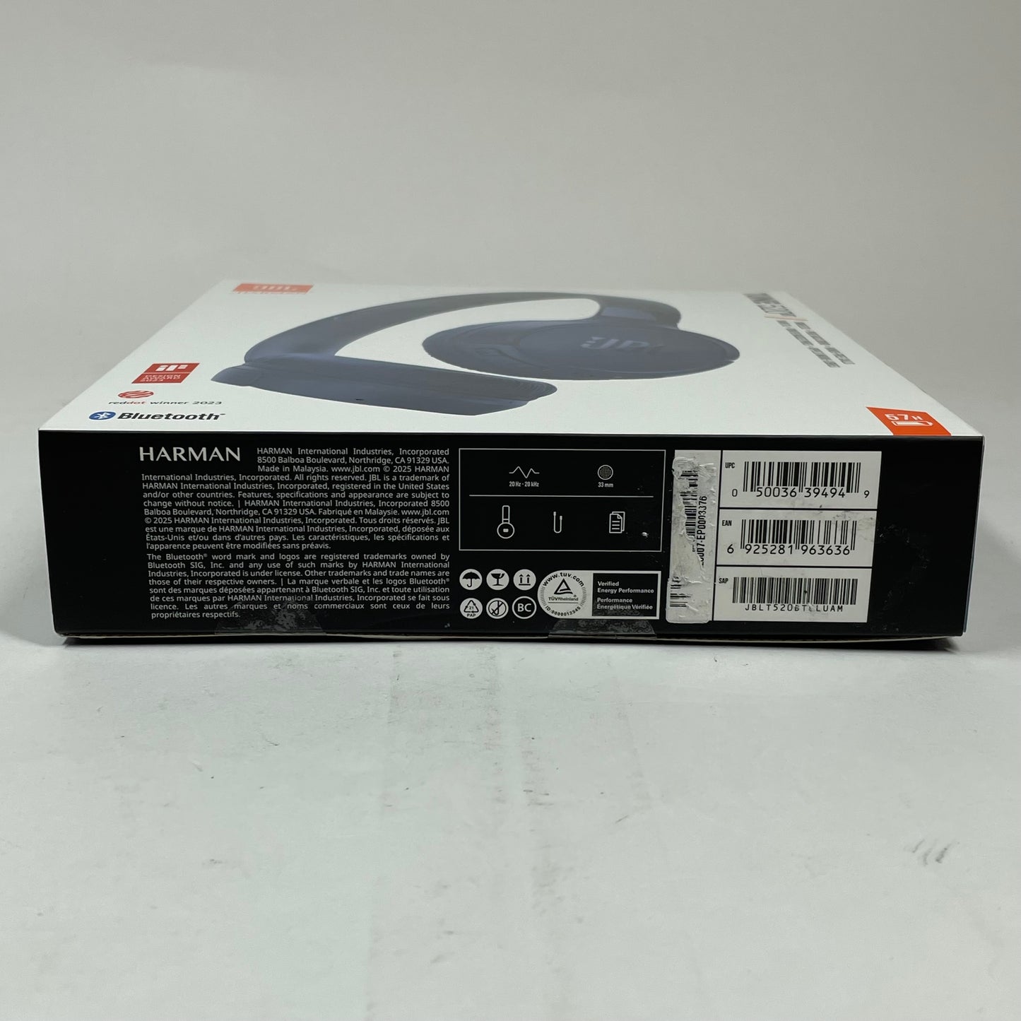 New JBL Tune 520BT Wireless On-Ear Bluetooth Headphones Blue