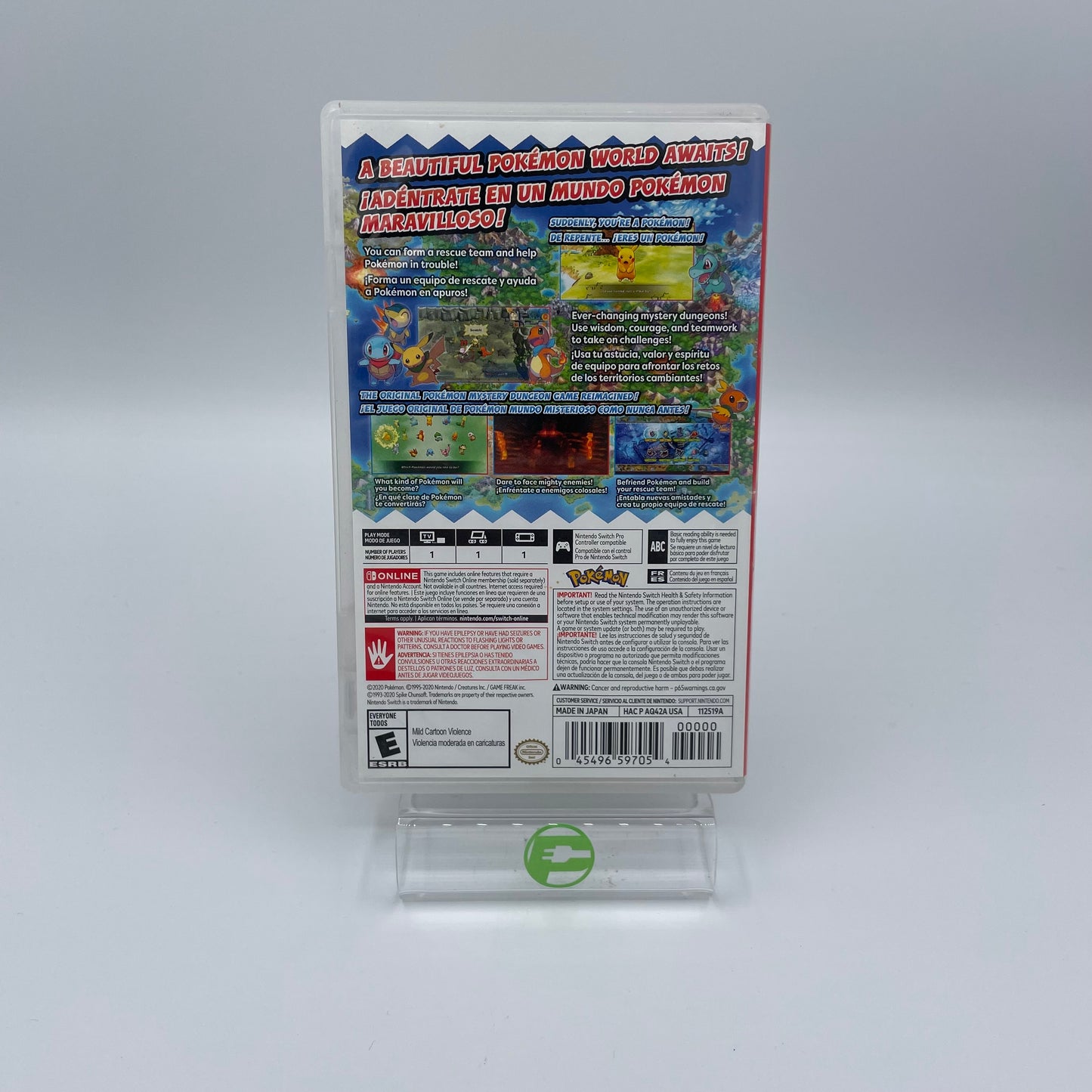 Pokemon Mystery Dungeon: Rescue Team DX (Nintendo Switch, 2020)
