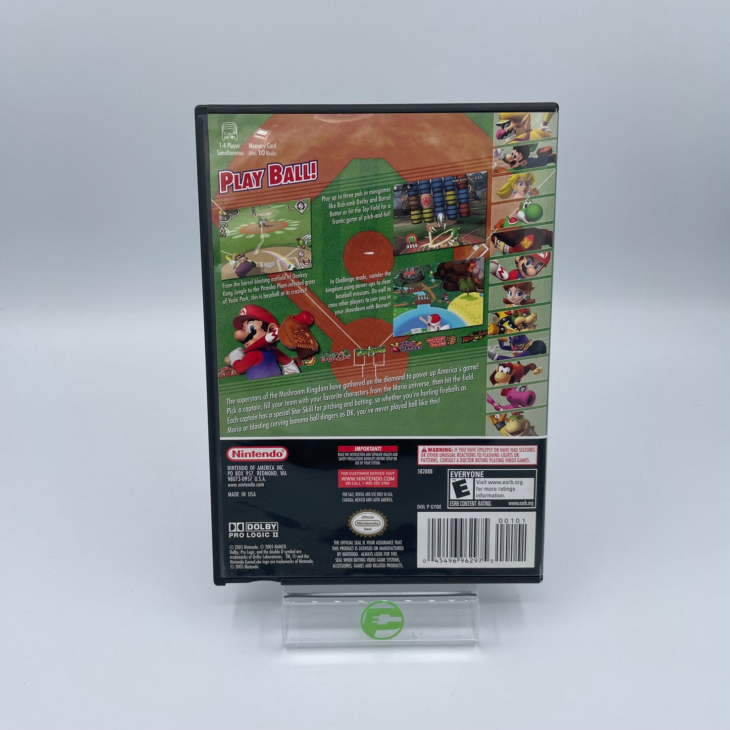 Mario Superstar Baseball (Nintendo GameCube, 2005)