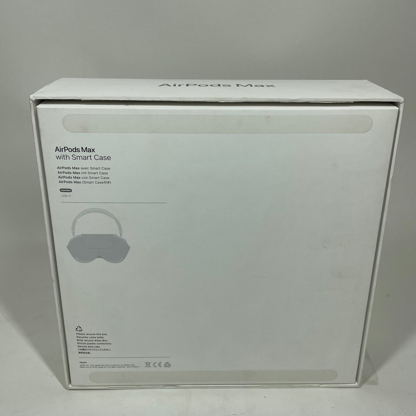 Apple AirPods Max USB-C Wireless Over-Ear Headphones Starlight MWW53AM/A