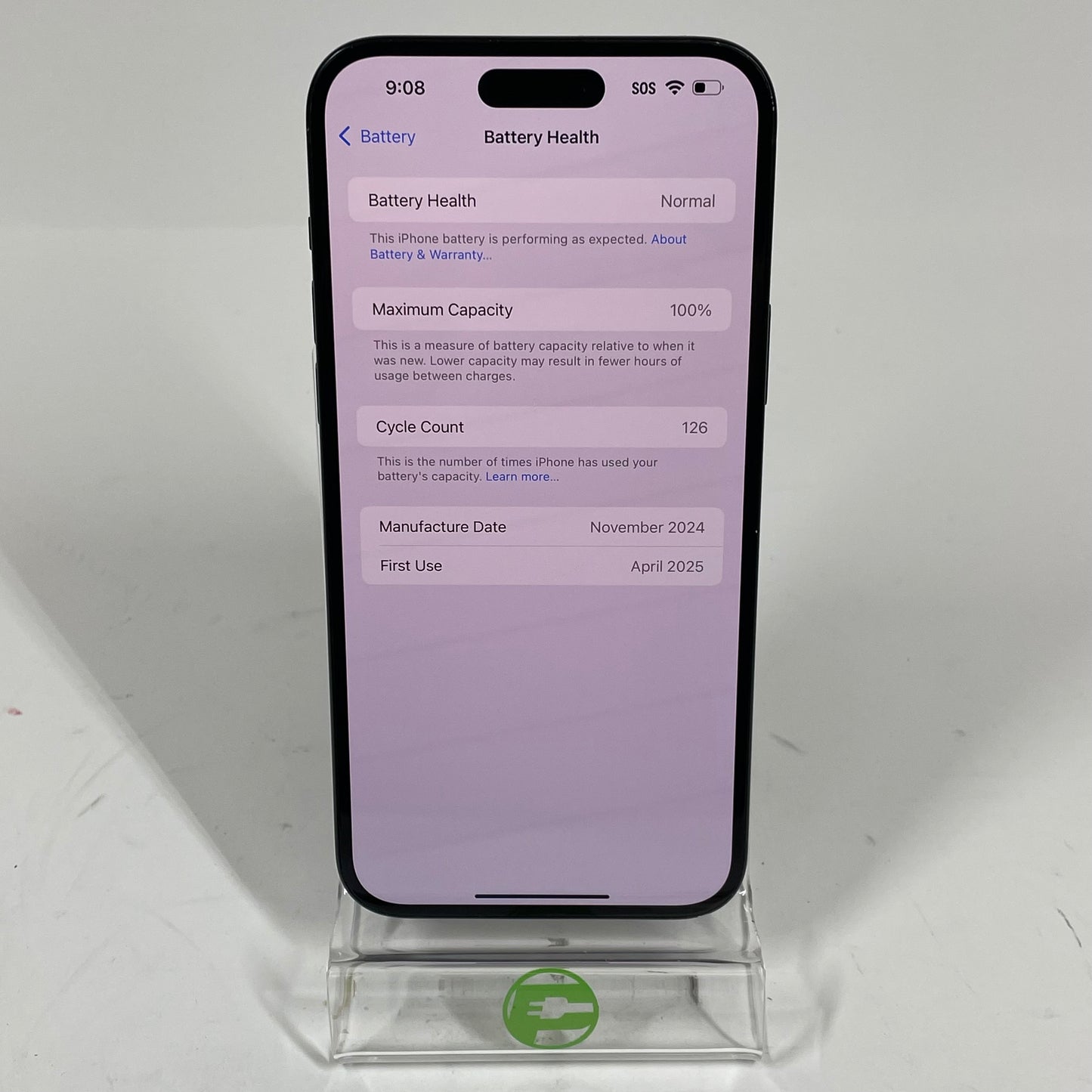 Factory Unlocked Apple iPhone 15 Plus 128GB Black MTXR3LL/A