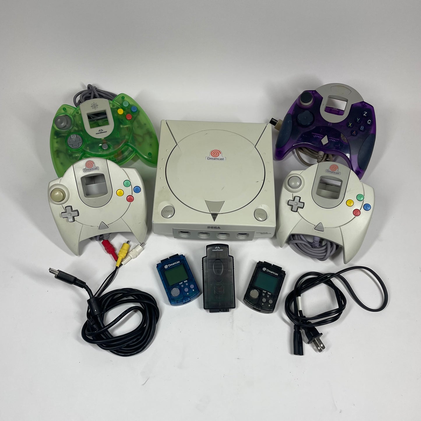 Sega Dreamcast Video Game Console White HKT-3020