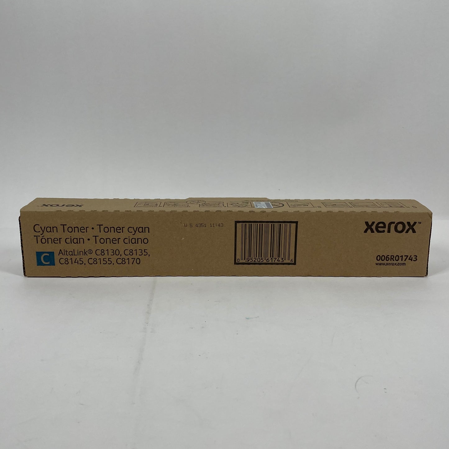 New Xerox 006R01743 Cyan Toner Cartridge
