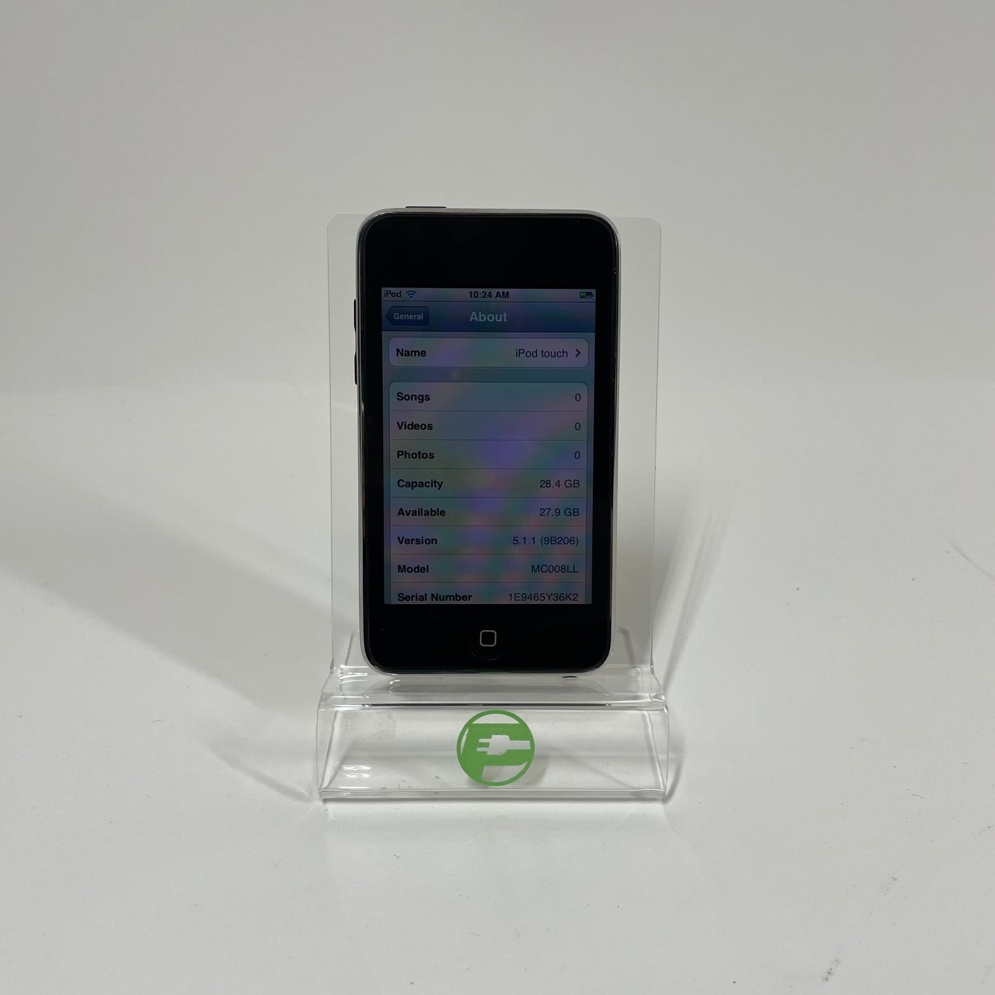 Apple iPod Touch 3rd Gen 32GB Black MC008LL/A