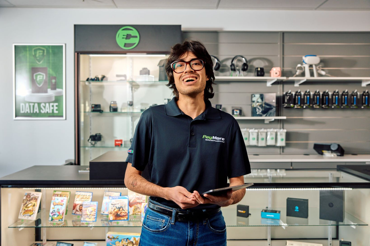 paymore employee smiling