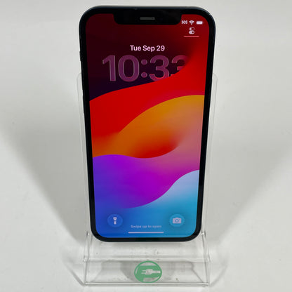 Factory Unlocked Apple iPhone 12 64GB Black MMPT3LL/A