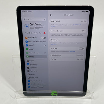 Factory Unlocked Apple iPad Air 11" M4 128GB Starlight MH7A4LL/A