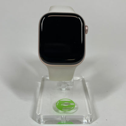 GPS Only Apple Watch Series 11 46MM Rose Gold Aluminum Light Blush Sport Band MFCJ4LW/A