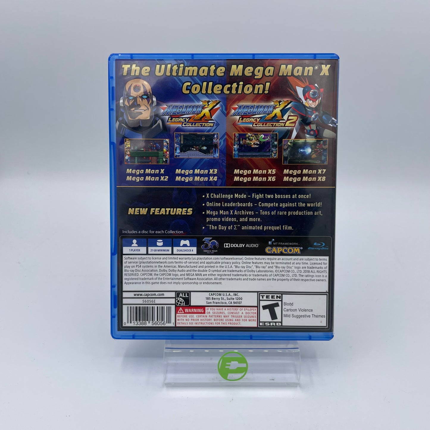 Mega Man X Legacy Collection 1 + 2 (Sony PlayStation 4 PS4, 2018)