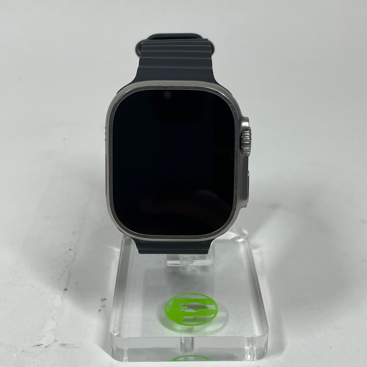 Unlocked Apple Watch Ultra 49MM Natural Titanium Black Ocean Band NNH83LW/A
