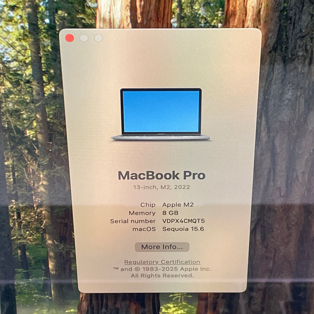 2022 Apple MacBook Pro 13.3" M2 10C GPU 3.5GHz 8GB RAM 256GB SSD MNEH3LL/A