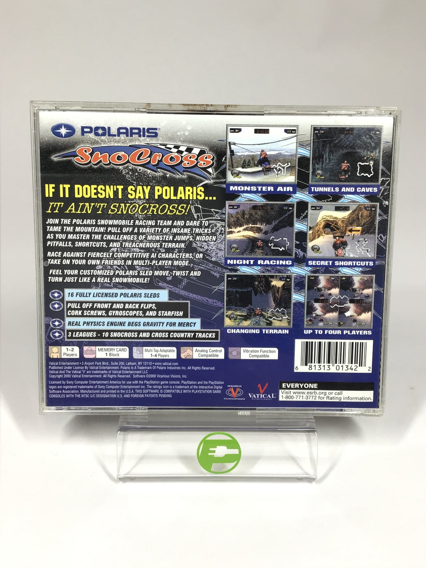 Polaris SnoCross PS1 PlayStation 1