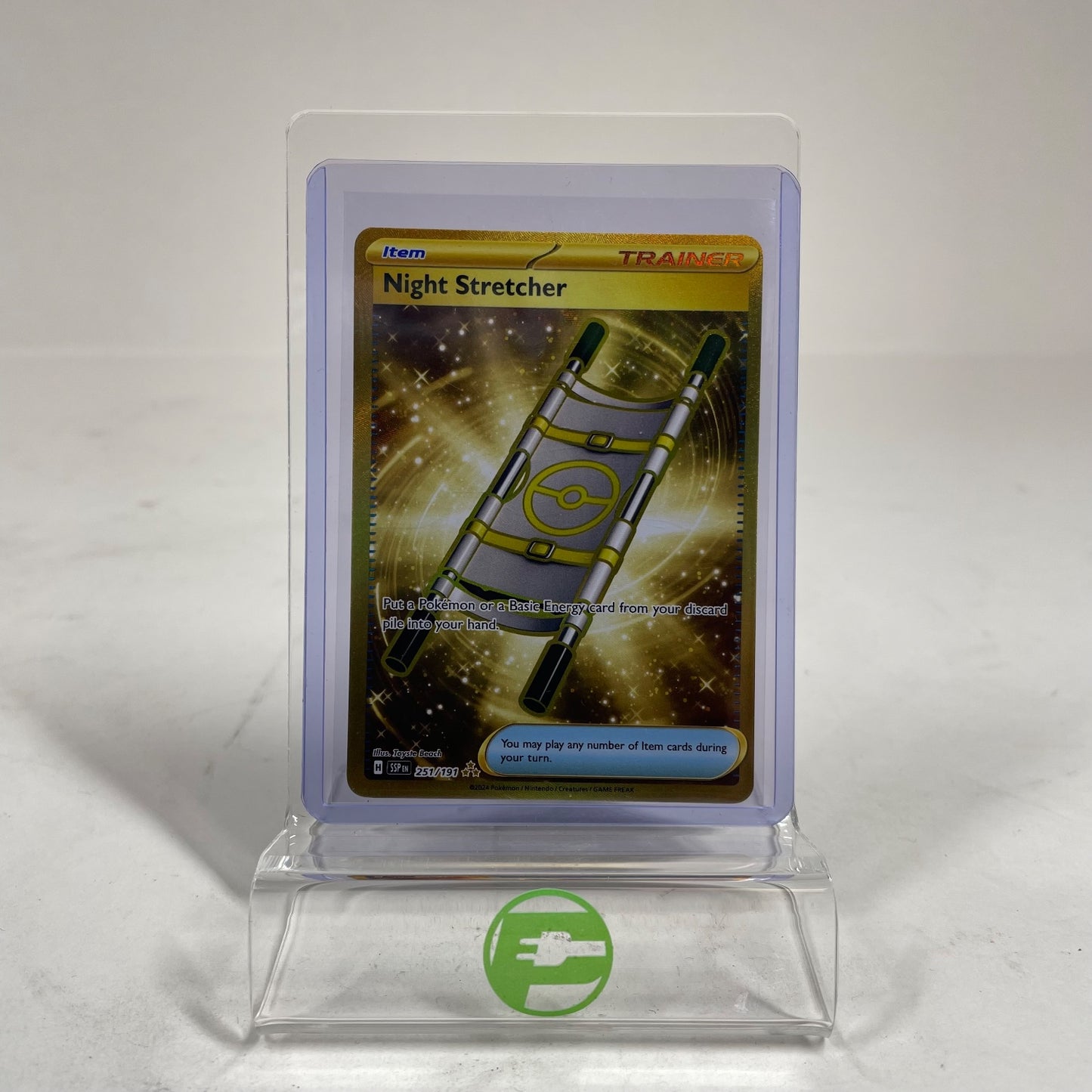 night stretcher pokemon card Pokemon: Night Stretcher 251/191 - Surging Sparks