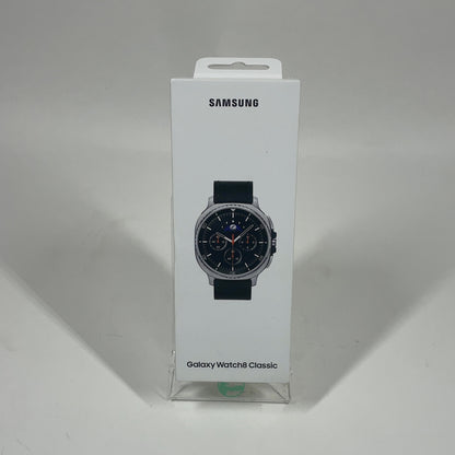 GPS Only Samsung Galaxy Watch8 Classic Stainless Steel Smartwatch SM-L500