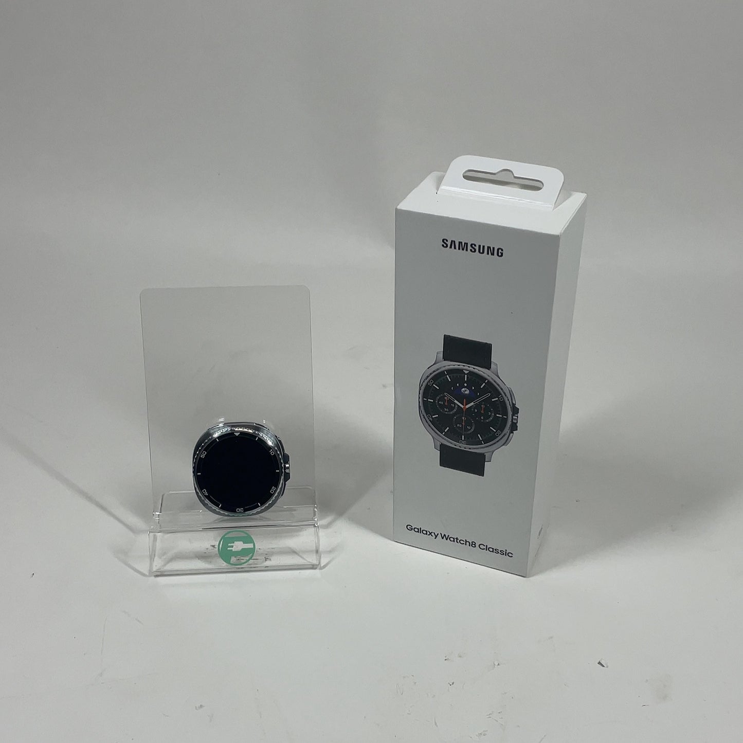 GPS Only Samsung Galaxy Watch8 Classic Stainless Steel Smartwatch SM-L500