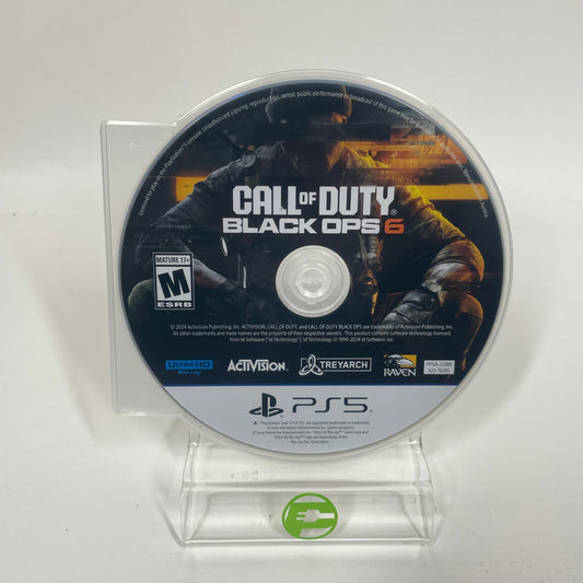 Call Of Duty: Black Ops 6 (Sony PlayStation 5 PS5, 2024) Disc Only