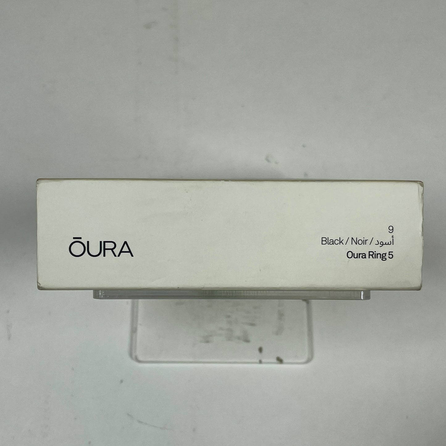 Oura Ring 5 Size 9 Black Titanium Smart Ring JZ90-61615-09