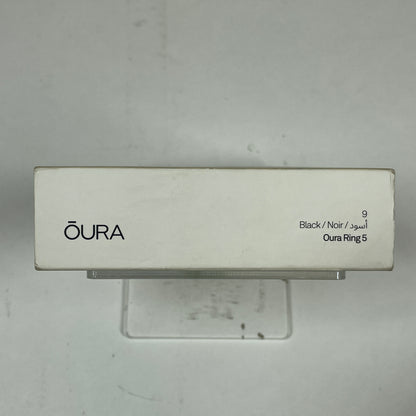 Oura Ring 5 Size 9 Black Titanium Smart Ring JZ90-61615-09