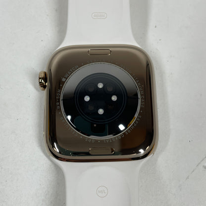 Unlocked Apple Watch Series 11 46MM Gold Titanium Light MFD64LW/A