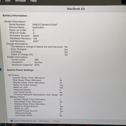 2023 Apple MacBook Air 15" M2 10C GPU 3.5GHz 8GB RAM 256GB SSD MQKW3LL/A