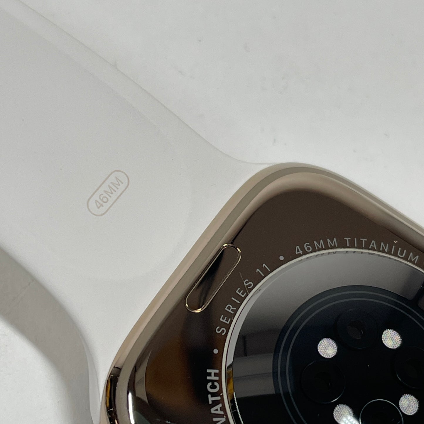 Unlocked Apple Watch Series 11 46MM Gold Titanium Light MFD64LW/A