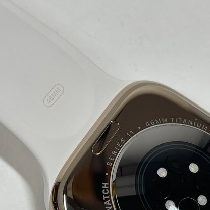 Unlocked Apple Watch Series 11 46MM Gold Titanium Light MFD64LW/A