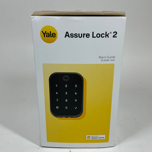 Yale Assure Lock 2 Key-Free Keypad YRD430-BLE-BSP Black Suede Bluetooth