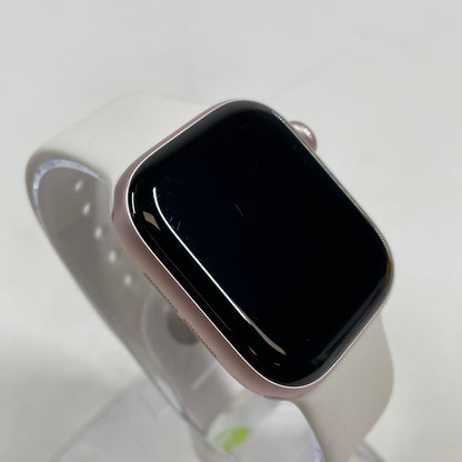 GPS Only Apple Watch Series 11 42MM Rose Gold Aluminum Light Blush Sport Band MF8E4LW/A