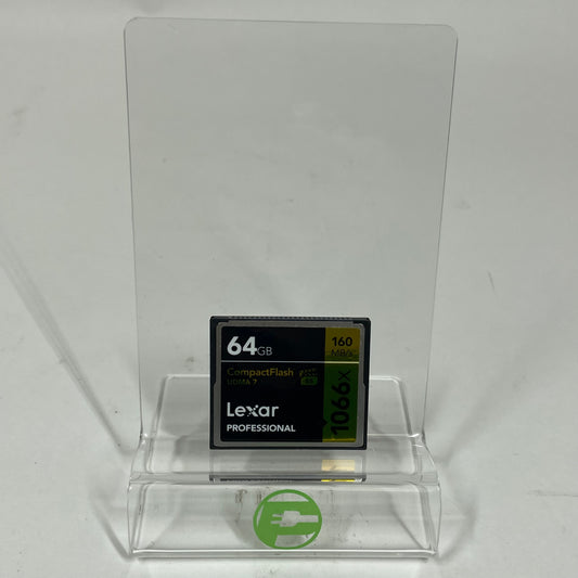 Lexar Professional 64GB 1066x Compact Flash Card UDMA 7