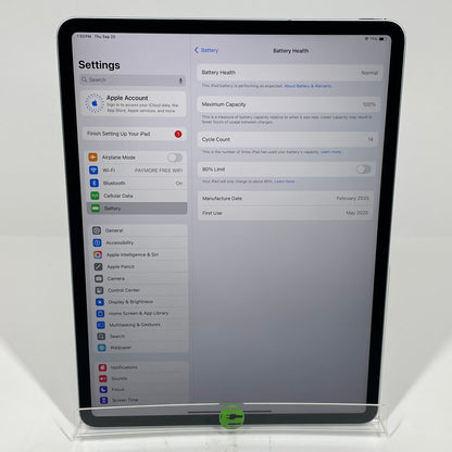 Unlocked Apple iPad Air 13" M3 1TB Blue MCJF4LL/A