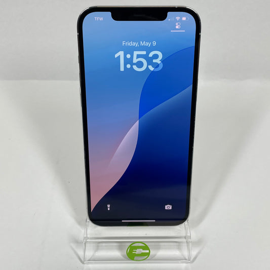 Unlocked Apple iPhone 12 Pro Max 128GB 18.4.1 Silver NG9C3LL/A