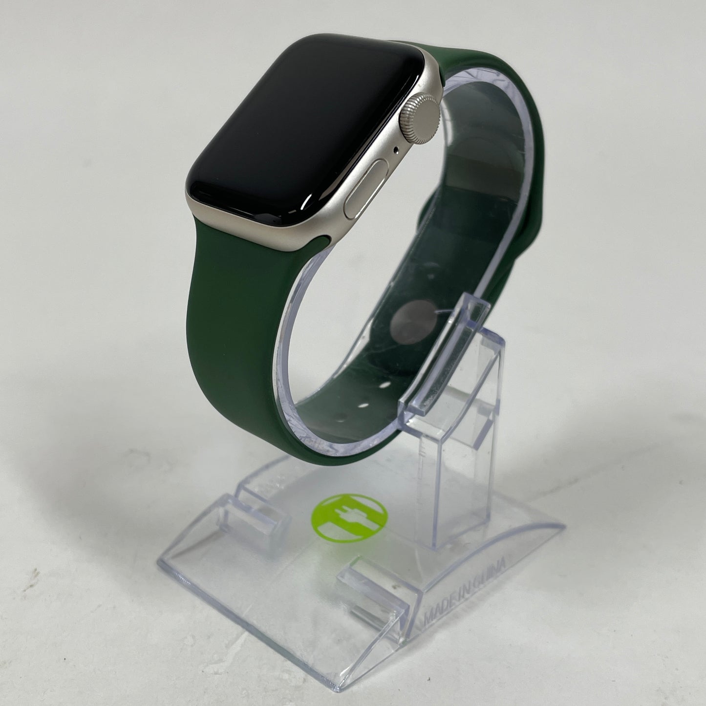 GPS Only Apple Watch SE 2nd Gen 40MM Starlight Aluminum Clover Sport Band MXEF3LL/A