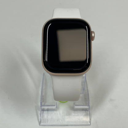 GPS Only Apple Watch Series 11 42MM Rose Gold Aluminum Light Blush Sport Band MEU04LW/A