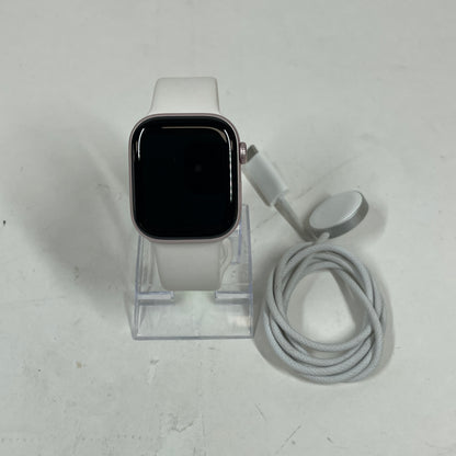 GPS Only Apple Watch Series 11 42MM Rose Gold Aluminum Light Blush Sport Band MF8E4LW/A