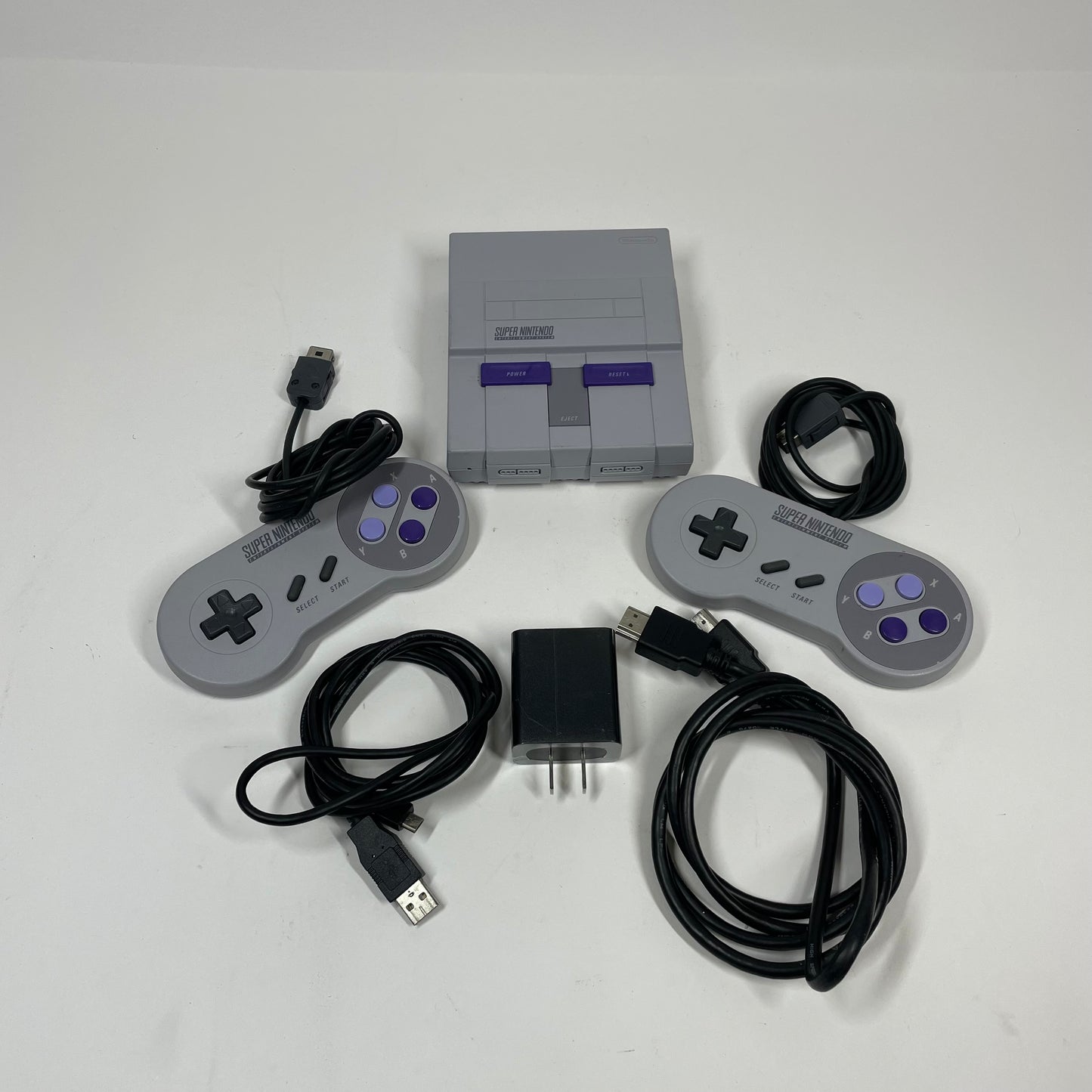 Nintendo SNES Classic Edition Video Game Console CLV-201 Gray