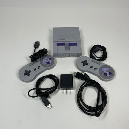 Nintendo SNES Classic Edition Video Game Console CLV-201 Gray