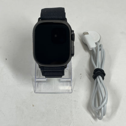 Unlocked Apple Watch Ultra 3 49MM Black Titanium Black Alpine Loop MF0V4LW/A