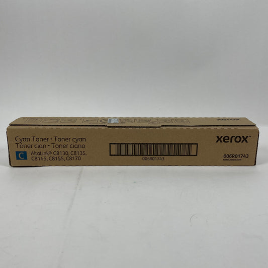 New Xerox 006R01743 Cyan Toner Cartridge
