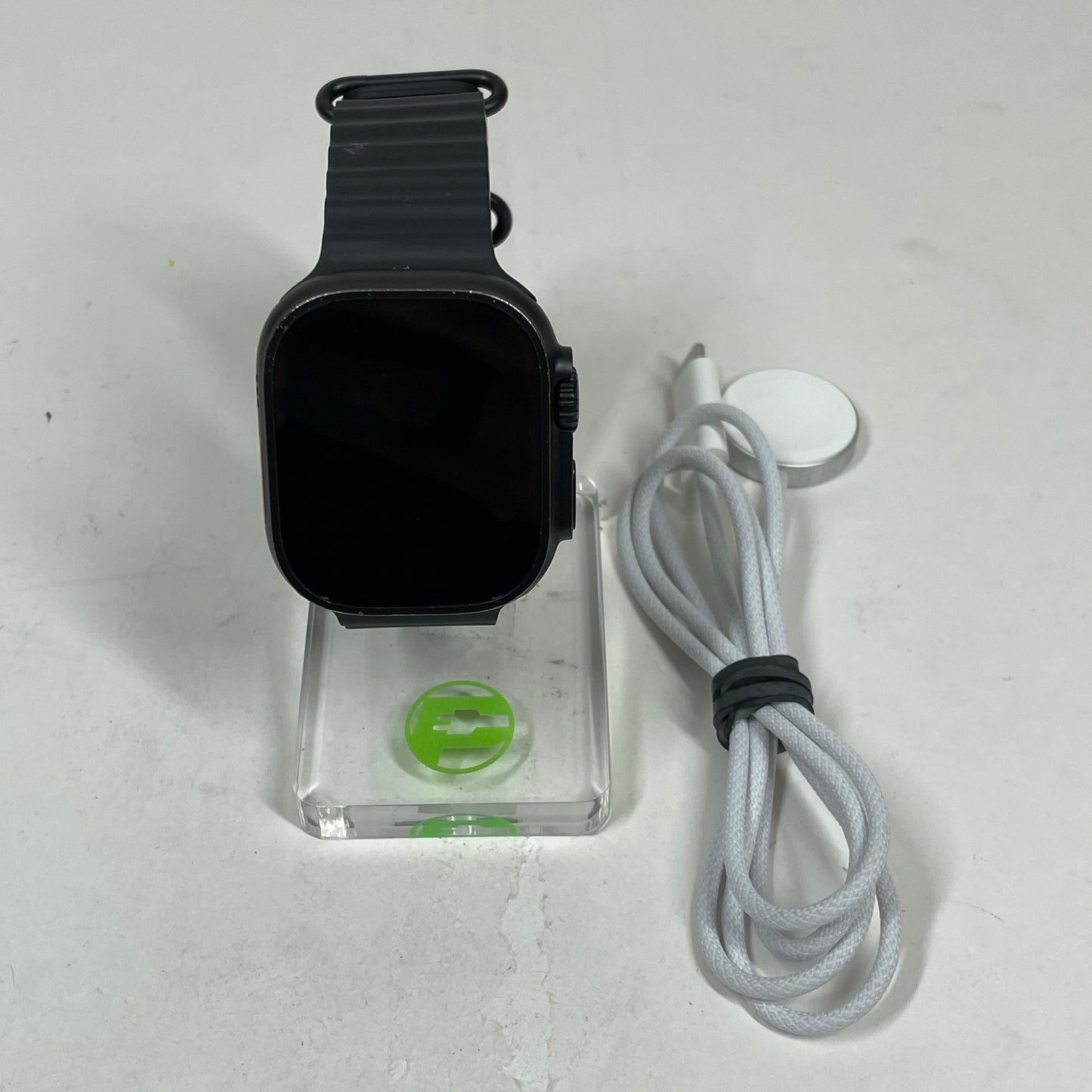 Unlocked Apple Watch Ultra 2 49MM Black Titanium Black Ocean Band MX4P3LW/A