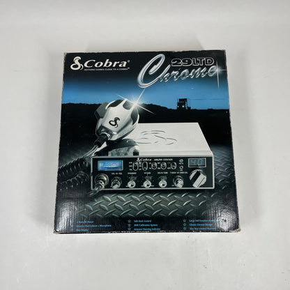 Cobra 29LTD Chrome 2-Way Walkie Talkie Chrome