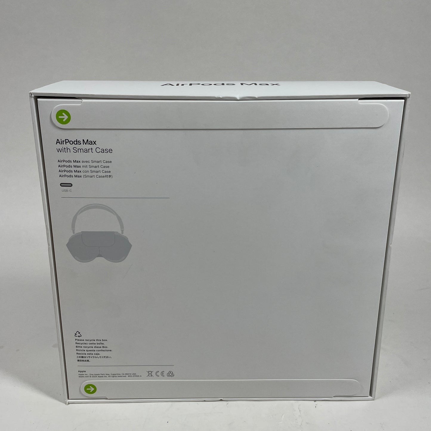 New Apple AirPods Max USB-C Wireless Over-Ear Headphones Midnight MWW43AM/A