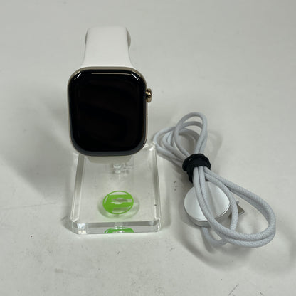 Unlocked Apple Watch Series 11 46MM Gold Titanium Light MFD64LW/A