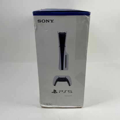 Sony PlayStation 5 Slim Disc Edition PS5 1TB White Console Gaming System CFI-2115