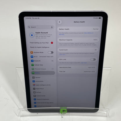 Unlocked Apple iPad Air 11" M3 256GB Purple MCG34LL/A