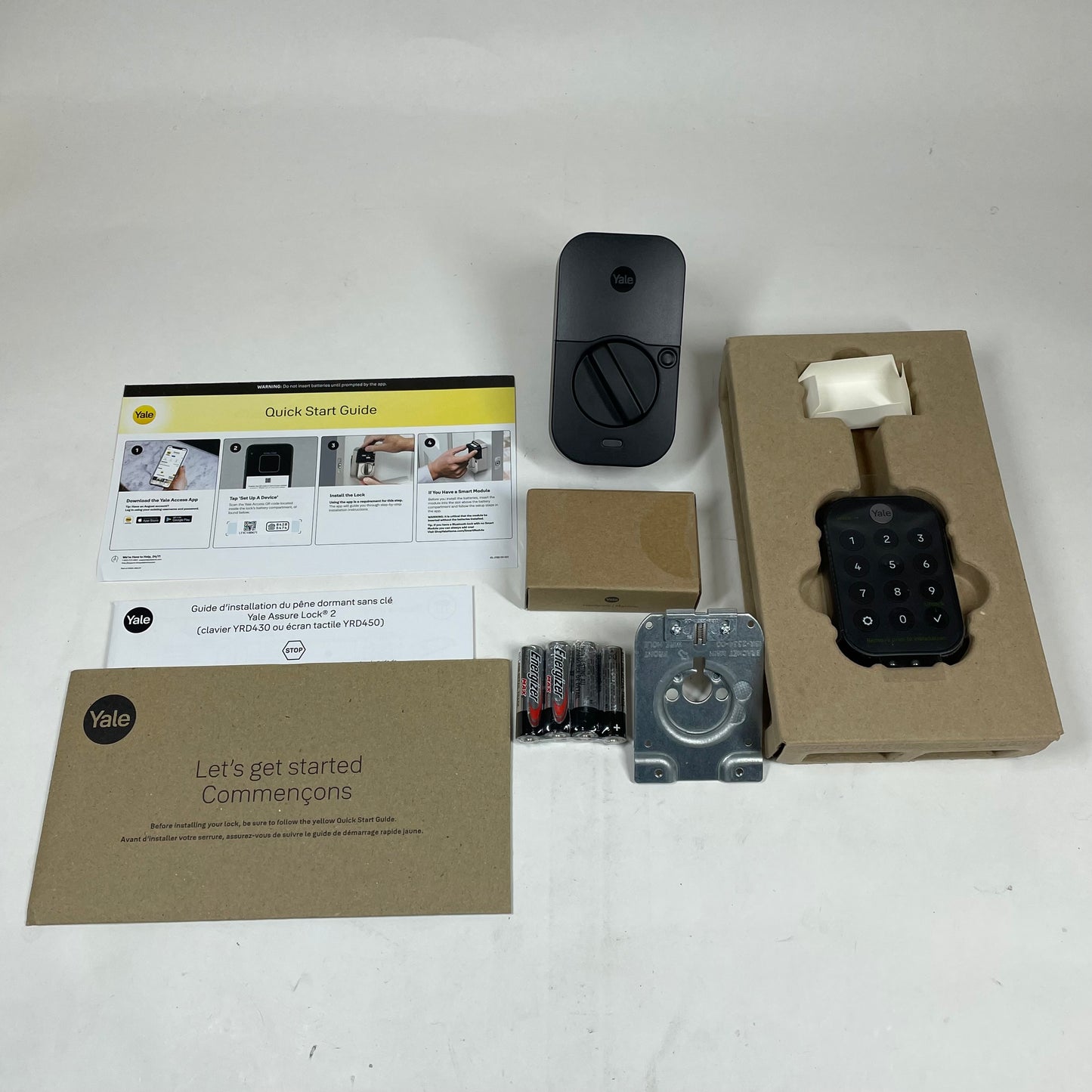 Yale Assure Lock 2 Key-Free Keypad YRD430-BLE-BSP Black Suede Bluetooth
